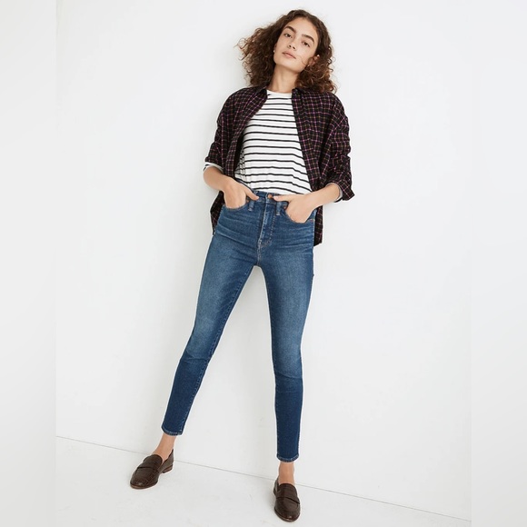 Madewell‎ Women’s High-Rise Skinny Jeans Winston Wash Size 28 - Picture 1 of 14